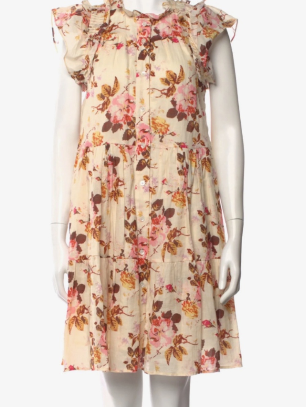 Sea New York Women's Esme Pink and Cream Dress